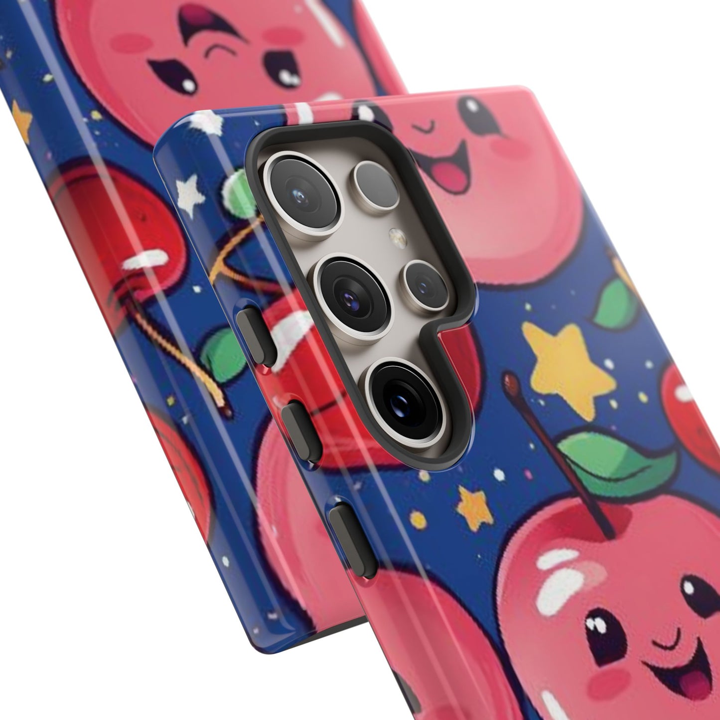 "Cute Cherry In The Sky" Phone Case, Tough Cases - iPhone, Samsung Galaxy, and Google Pixel