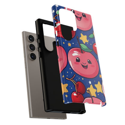 "Cute Cherry In The Sky" Phone Case, Tough Cases - iPhone, Samsung Galaxy, and Google Pixel