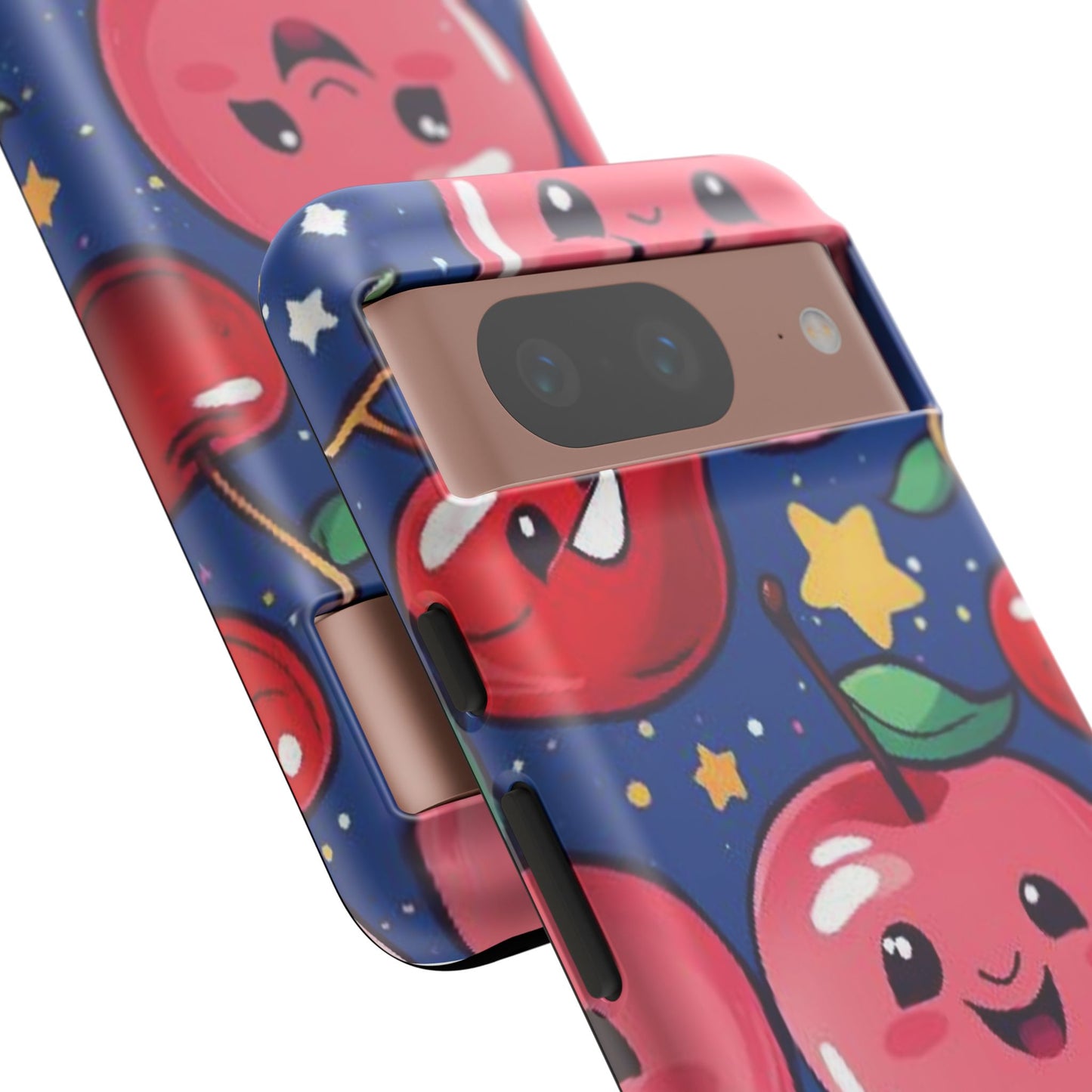 "Cute Cherry In The Sky" Phone Case, Tough Cases - iPhone, Samsung Galaxy, and Google Pixel