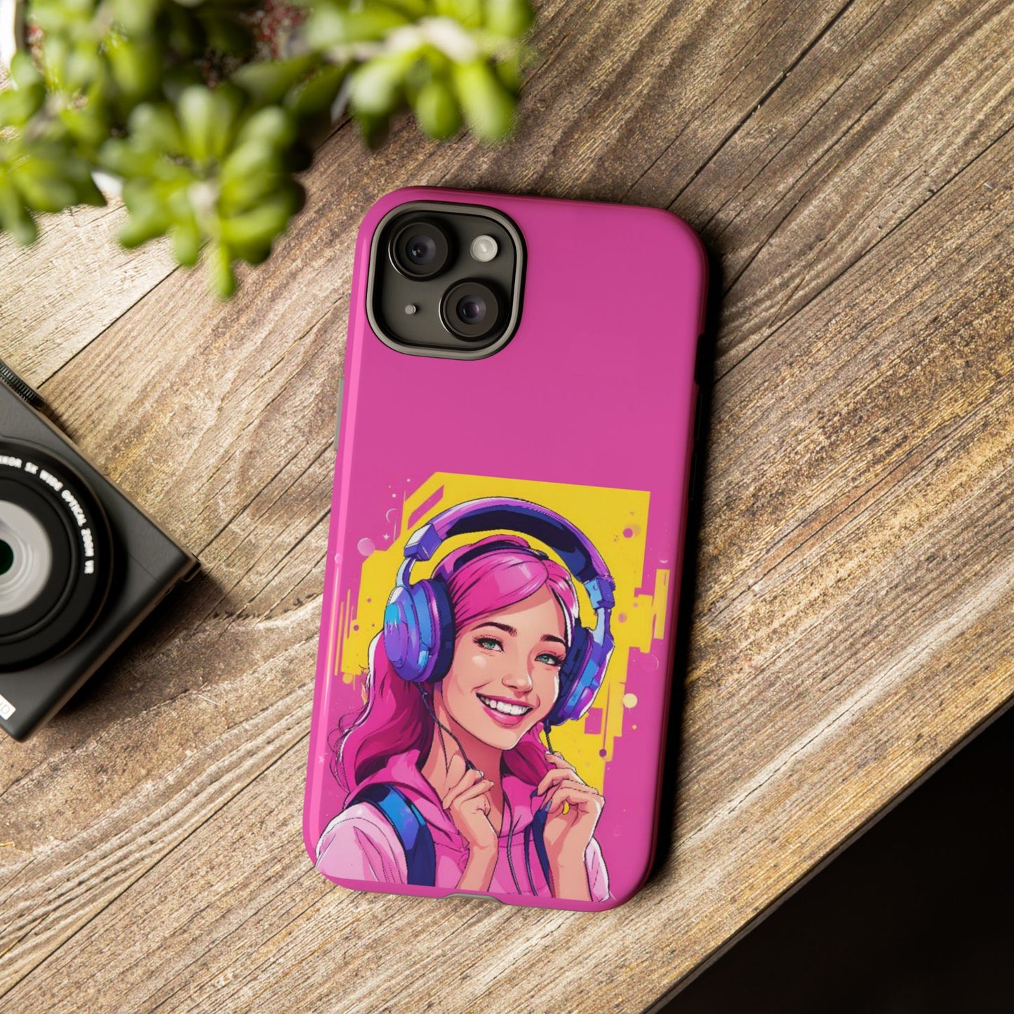 "Gamer Girl" Pink Phone Case – Stylish & Ultra-Durable!Toug Cases. iPhone, Samsung Galaxy, Google Pixel