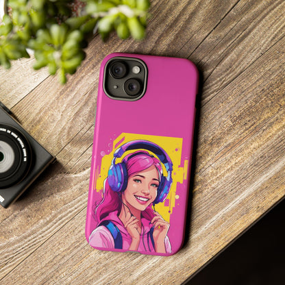 "Gamer Girl" Pink Phone Case – Stylish & Ultra-Durable!Toug Cases. iPhone, Samsung Galaxy, Google Pixel