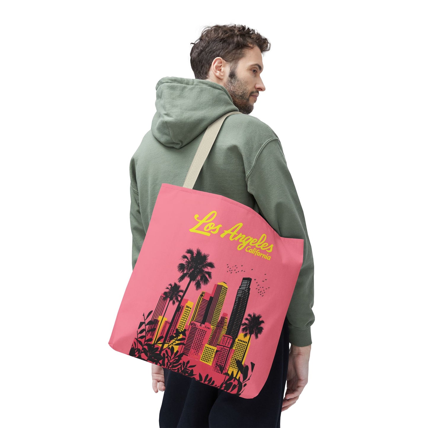 Los Angeles Tote Bag - Stylish Cityscape Design for Beach Days & Everyday Use