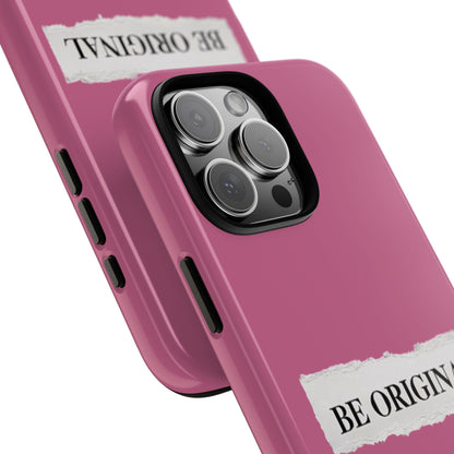 Be Original Tough iPhone Case - Stylish & Durable Protection