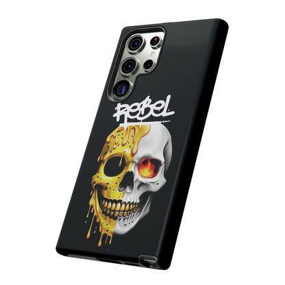 Rebel Skull Phone Case - Black