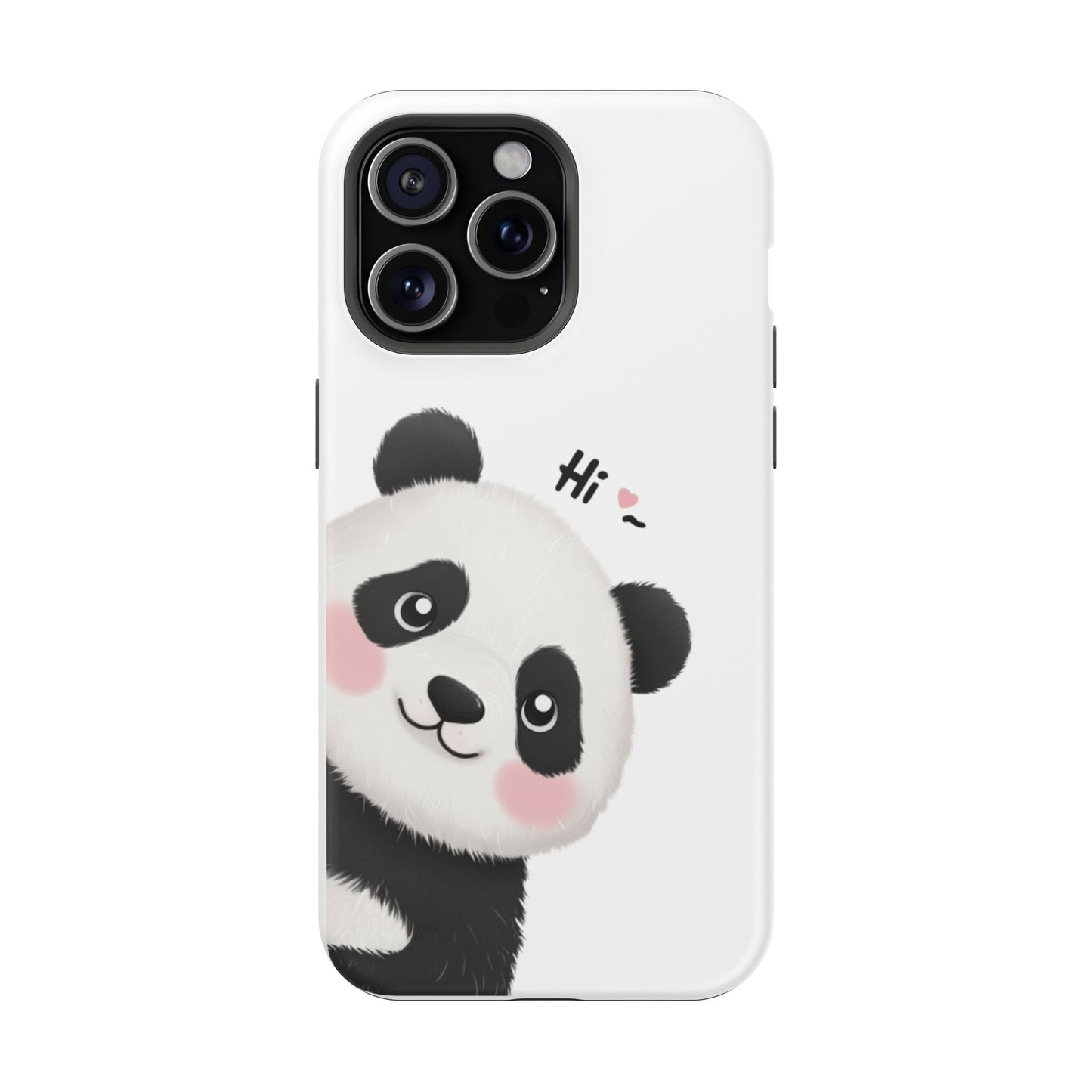 "Cute Panda" Magnetic Phone Cases for iPhones