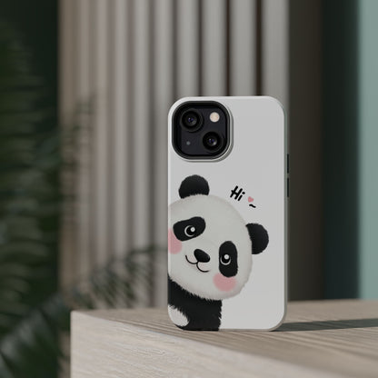 "Cute Panda" Magnetic Phone Cases for iPhones