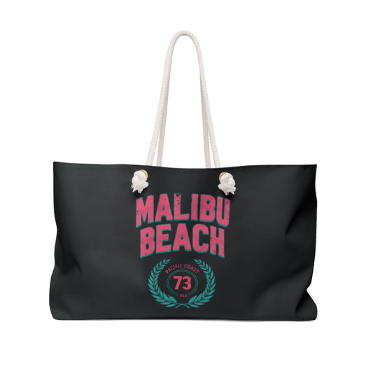 Malibu Beach Weekender Bag - Stylish Tote for Travel & Leisure