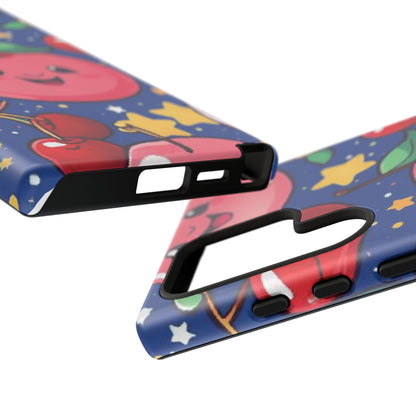 "Cute Cherry In The Sky" Phone Case, Tough Cases - iPhone, Samsung Galaxy, and Google Pixel