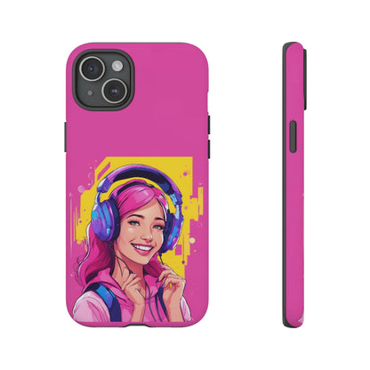 "Gamer Girl" Pink Phone Case – Stylish & Ultra-Durable!Toug Cases. iPhone, Samsung Galaxy, Google Pixel