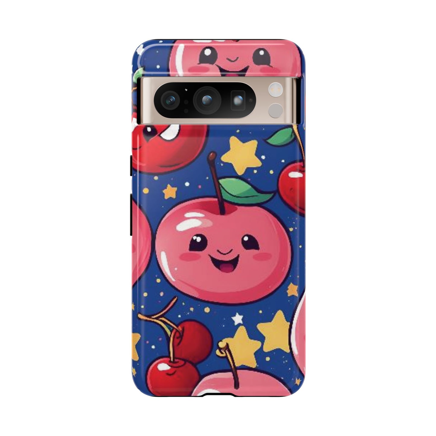 "Cute Cherry In The Sky" Phone Case, Tough Cases - iPhone, Samsung Galaxy, and Google Pixel