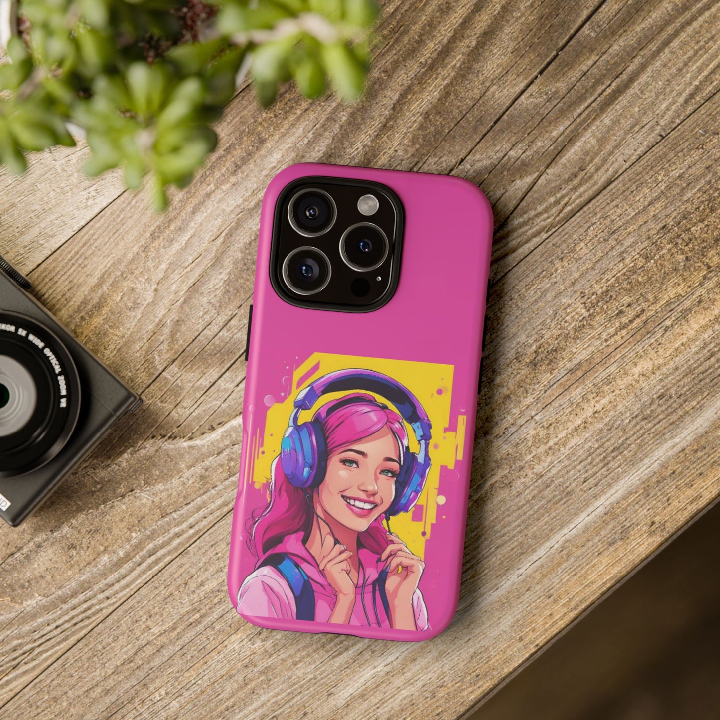 "Gamer Girl" Pink Phone Case – Stylish & Ultra-Durable!Toug Cases. iPhone, Samsung Galaxy, Google Pixel