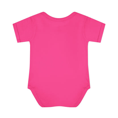 "Bunny Bubble", Infant Baby and Kid's Rib Bodysuit