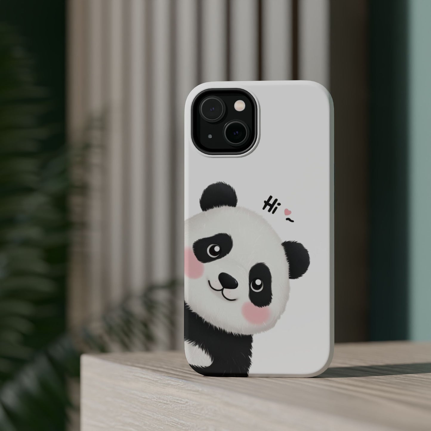 "Cute Panda" Magnetic Phone Cases for iPhones