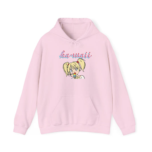 "Kawaii" Hooded Sweatshirt