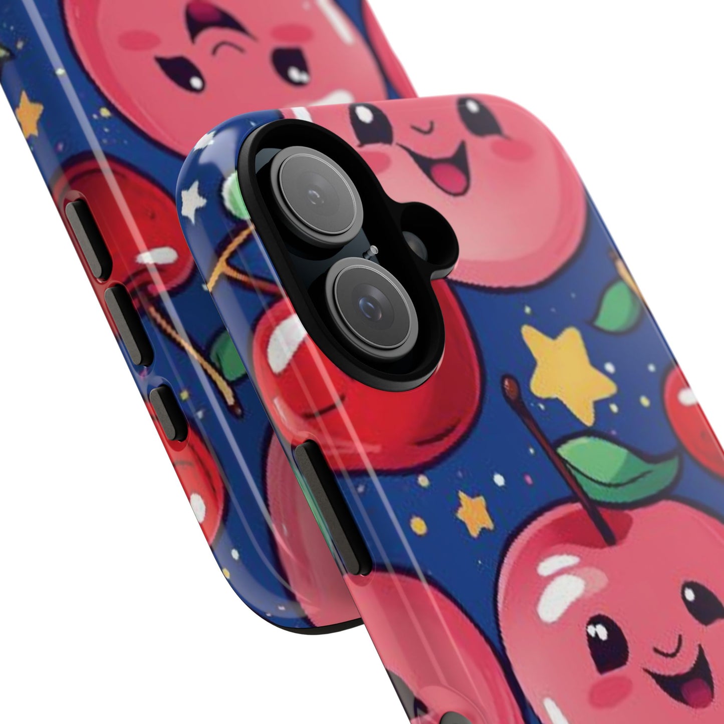 "Cute Cherry In The Sky" Phone Case, Tough Cases - iPhone, Samsung Galaxy, and Google Pixel