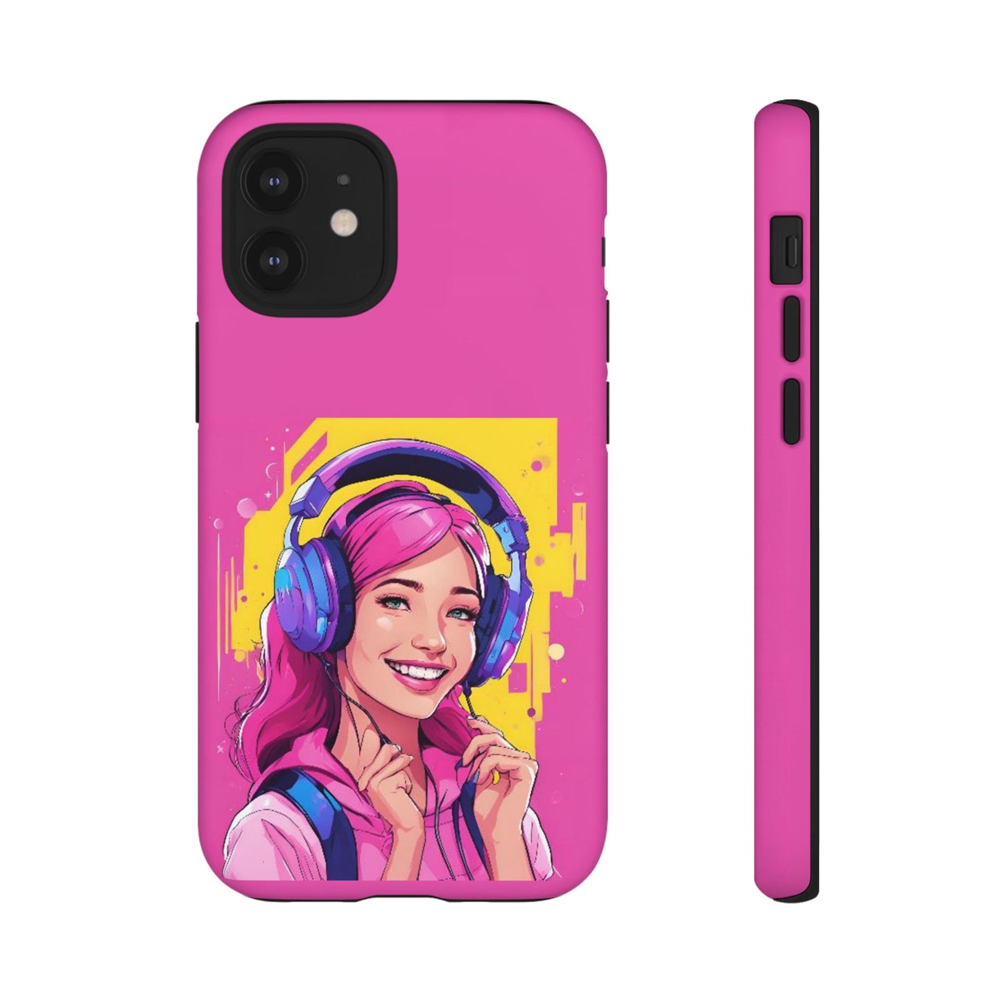 "Gamer Girl" Pink Phone Case – Stylish & Ultra-Durable!Toug Cases. iPhone, Samsung Galaxy, Google Pixel