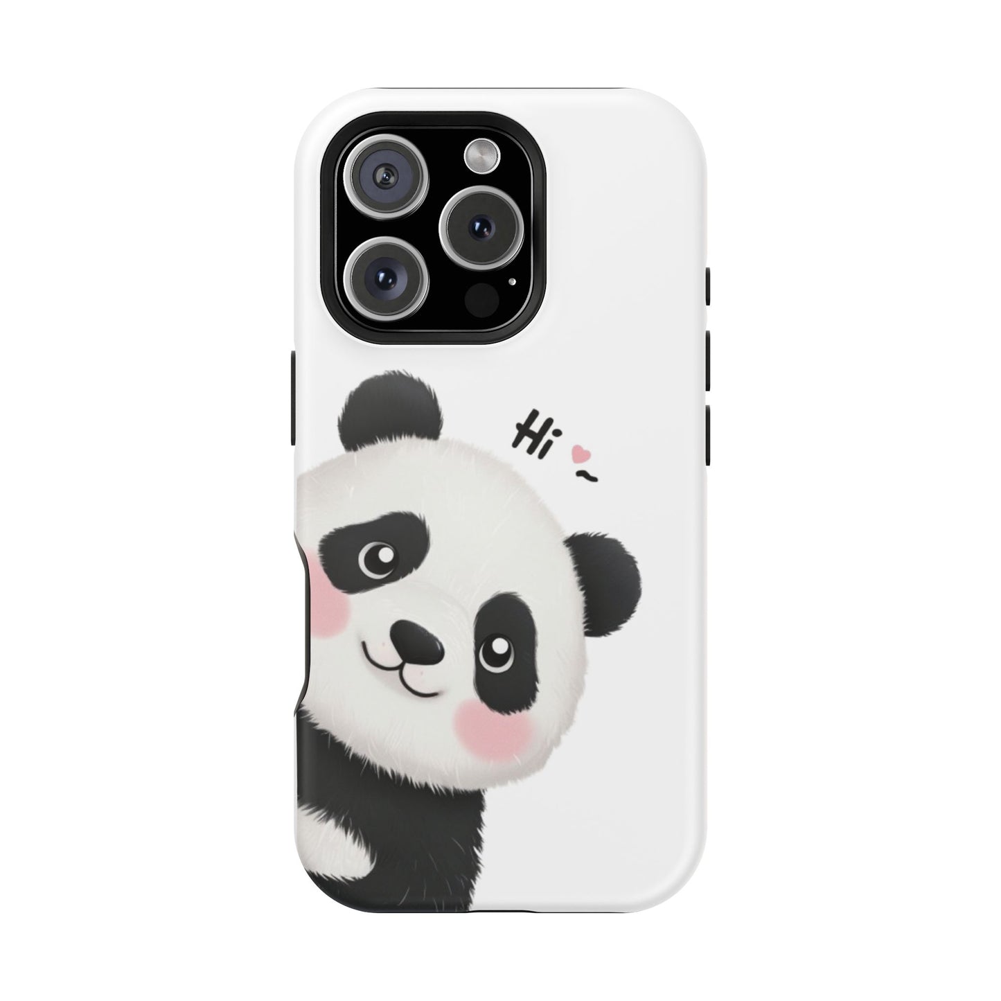 "Cute Panda" Magnetic Phone Cases for iPhones