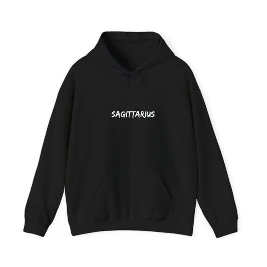 "Sagittarius" Zodiac Hoodie With The Sign's Stars On The Back