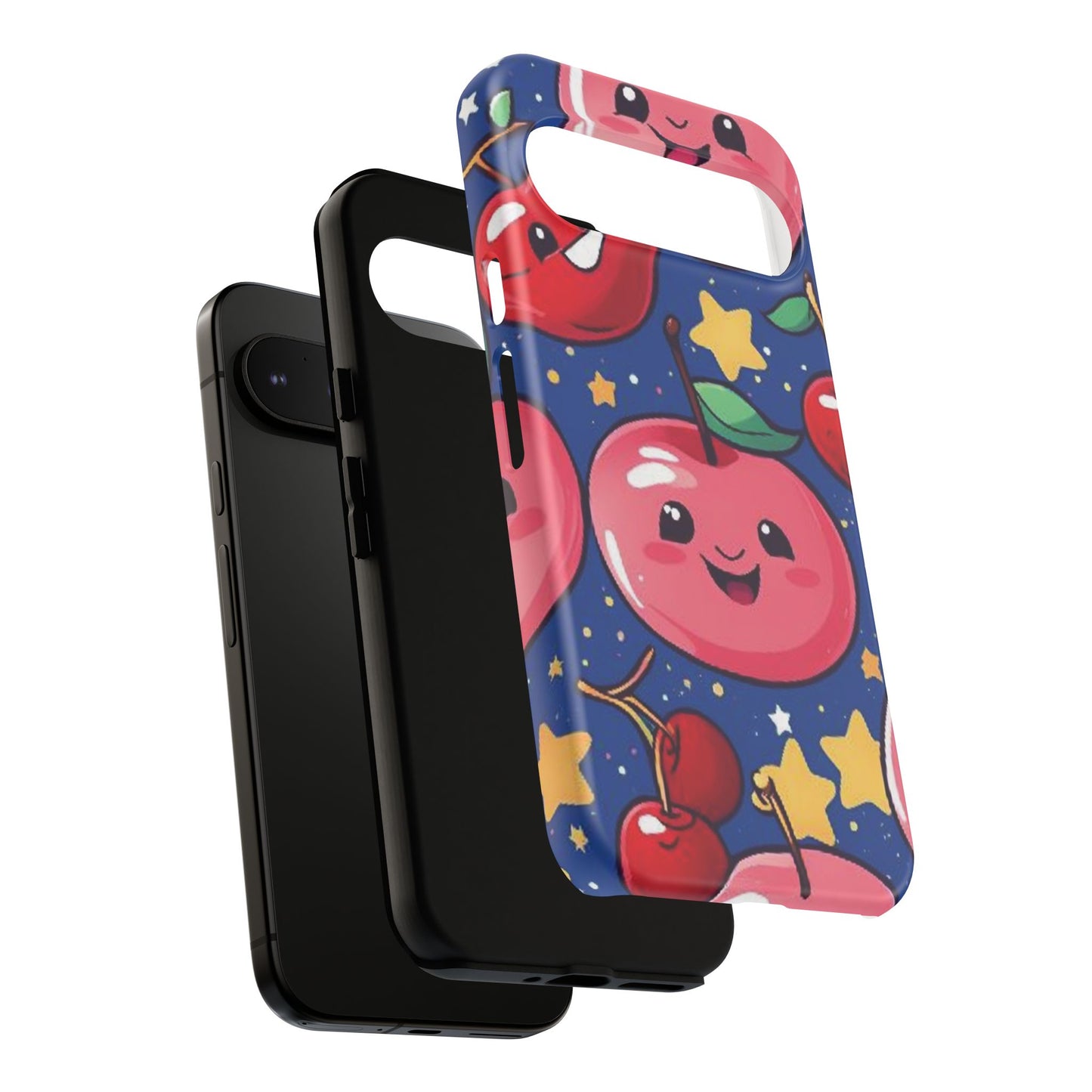 "Cute Cherry In The Sky" Phone Case, Tough Cases - iPhone, Samsung Galaxy, and Google Pixel