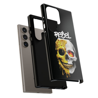 Rebel Skull Phone Case - Black