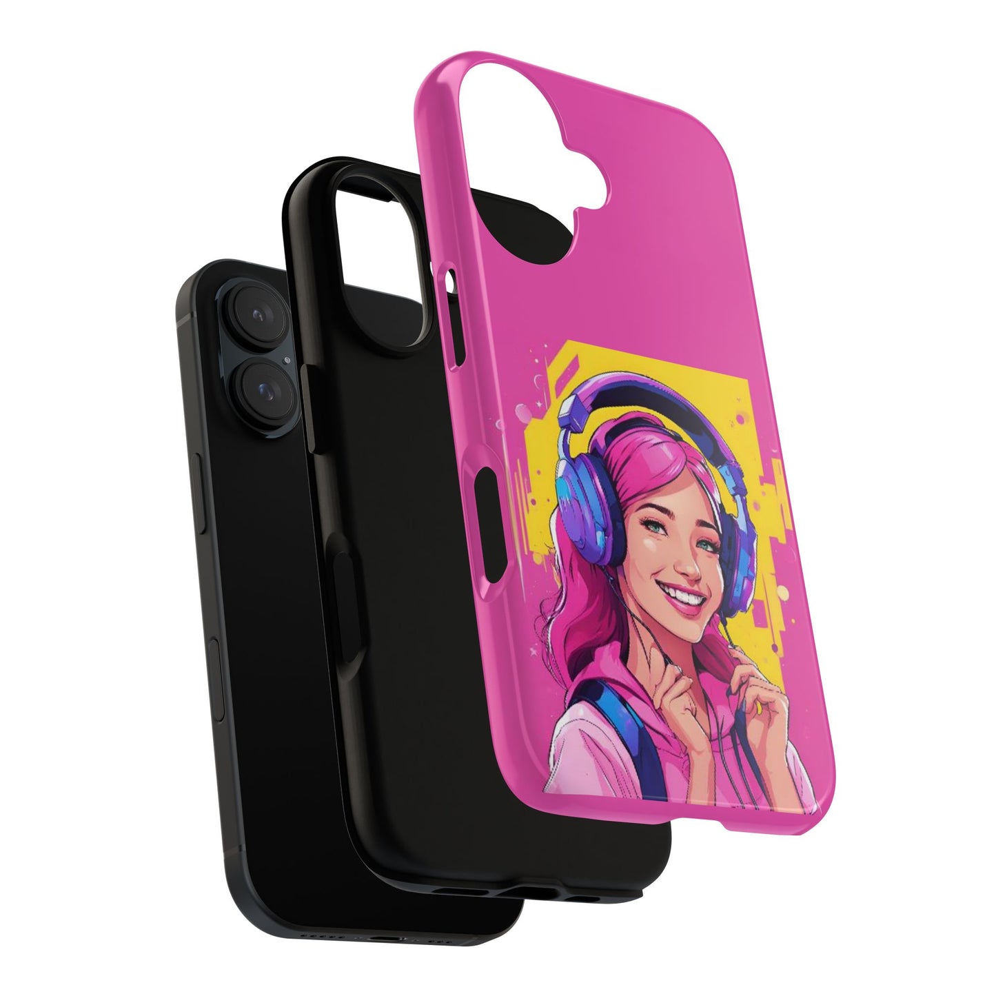 "Gamer Girl" Pink Phone Case – Stylish & Ultra-Durable!Toug Cases. iPhone, Samsung Galaxy, Google Pixel