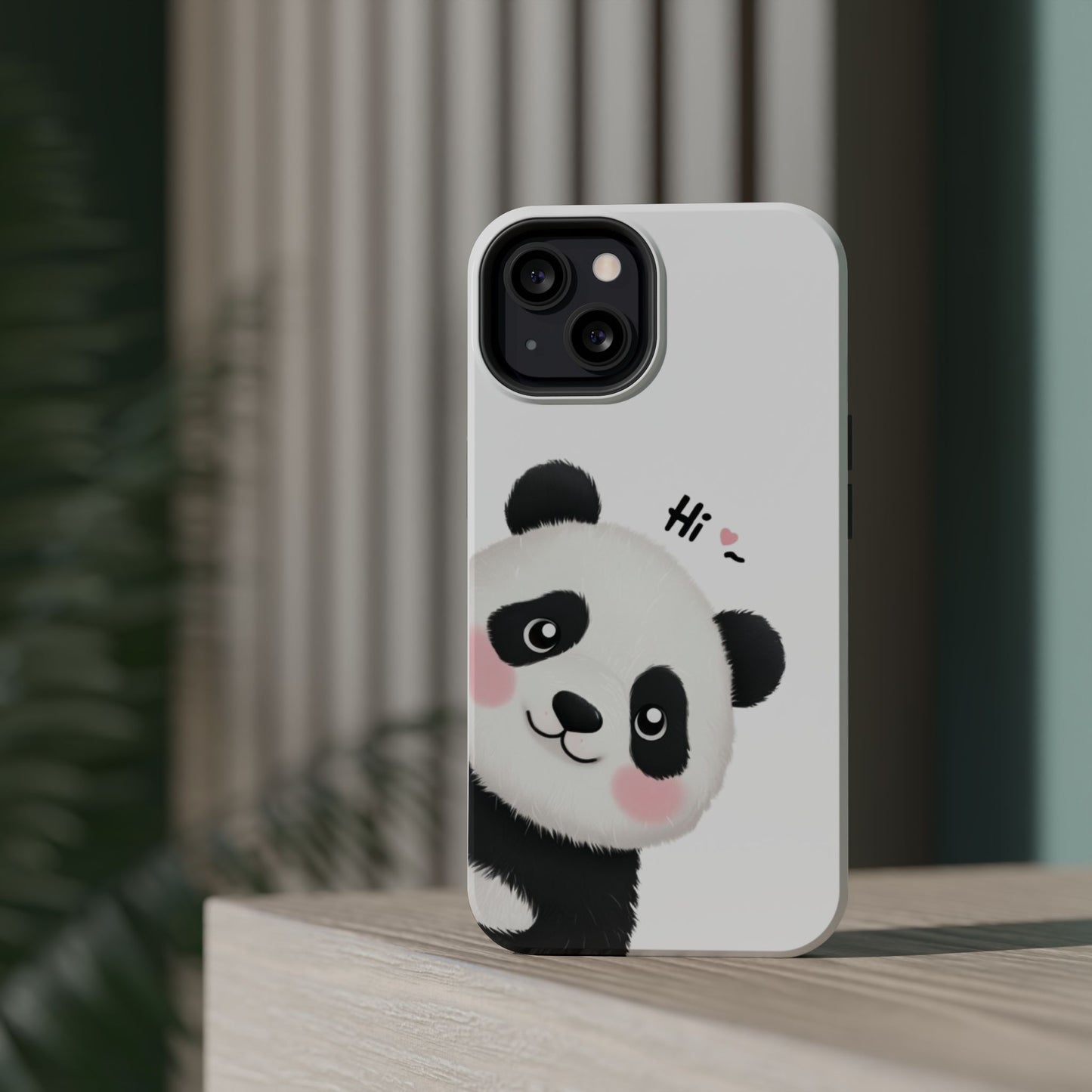 "Cute Panda" Magnetic Phone Cases for iPhones