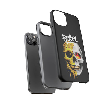 Rebel Skull Phone Case - Black