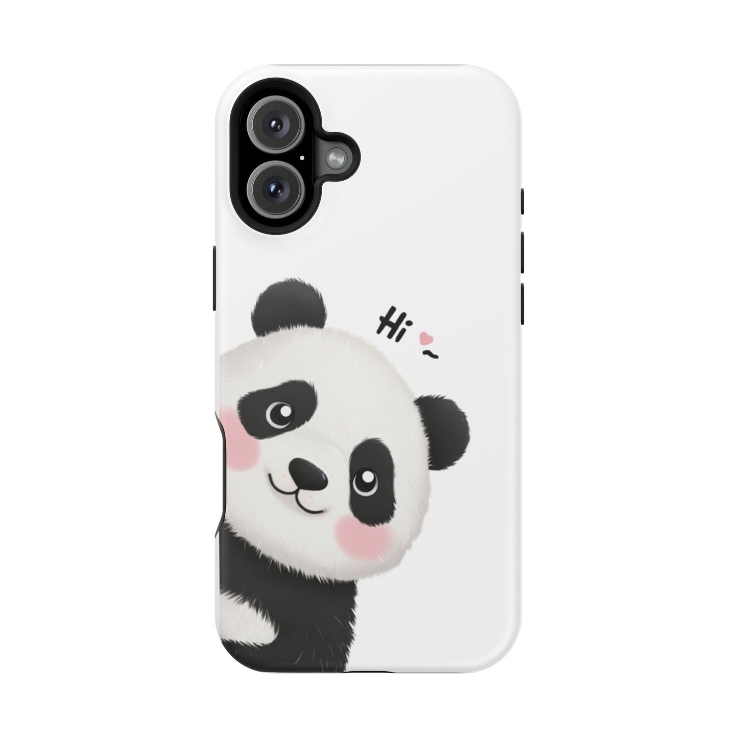 "Cute Panda" Magnetic Phone Cases for iPhones