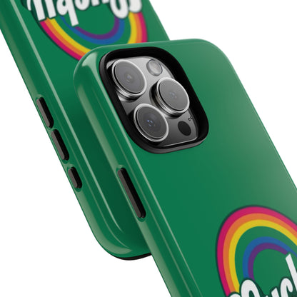 Lucky Rainbow Tough Phone Cases, iPhone, Samsung Galaxy, Google Pixel, Choose any phone model