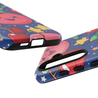 "Cute Cherry In The Sky" Phone Case, Tough Cases - iPhone, Samsung Galaxy, and Google Pixel