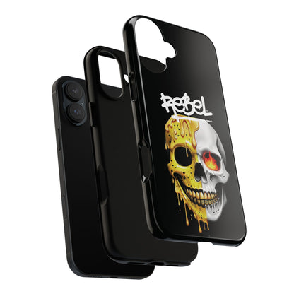 Rebel Skull Phone Case - Black