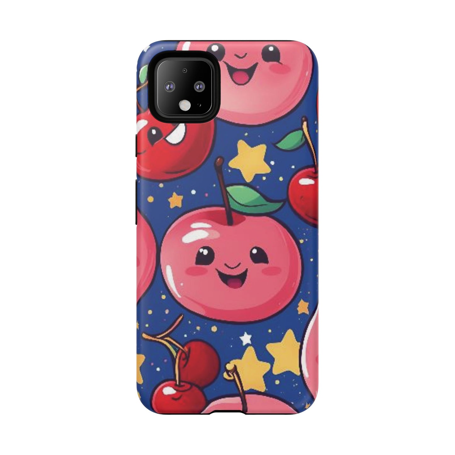 "Cute Cherry In The Sky" Phone Case, Tough Cases - iPhone, Samsung Galaxy, and Google Pixel