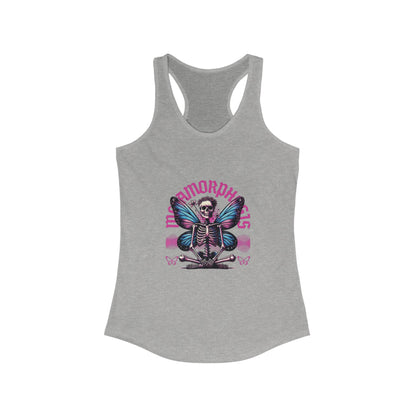 Butterfly Skeleton - Women's Ideal Racerback Tank