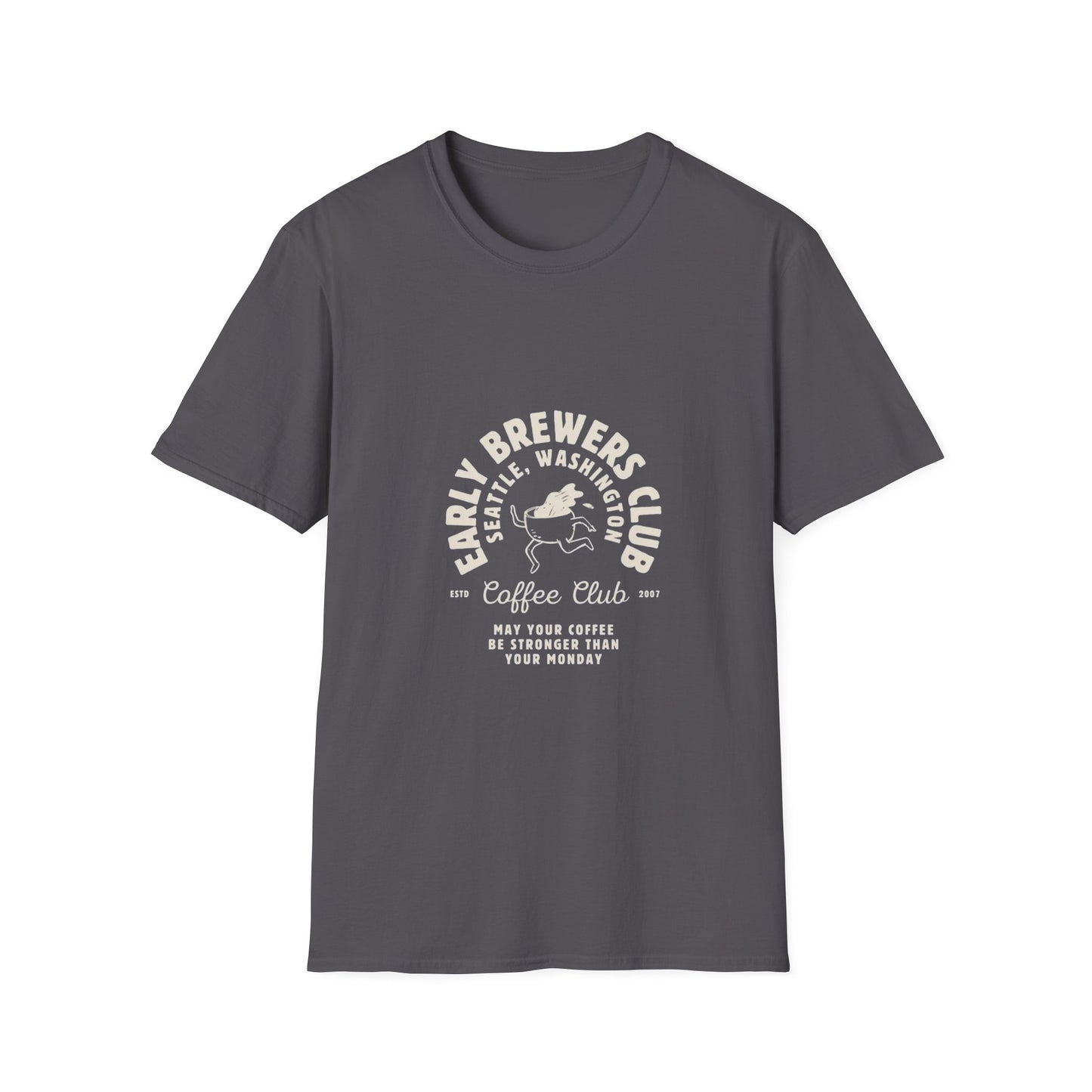 Early Brewers Coffee Club - Seattle, Washington  T-Shirt