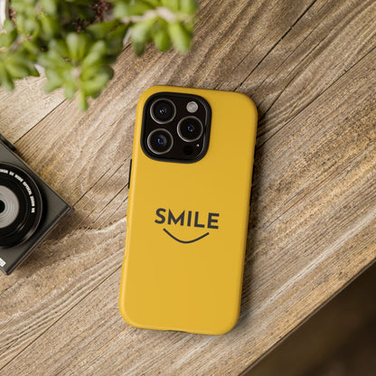 "Smile" Phone Case - For iPhone, Samsung Galaxy, and Google Pixel devices - Premium-quality with ddurability and protection