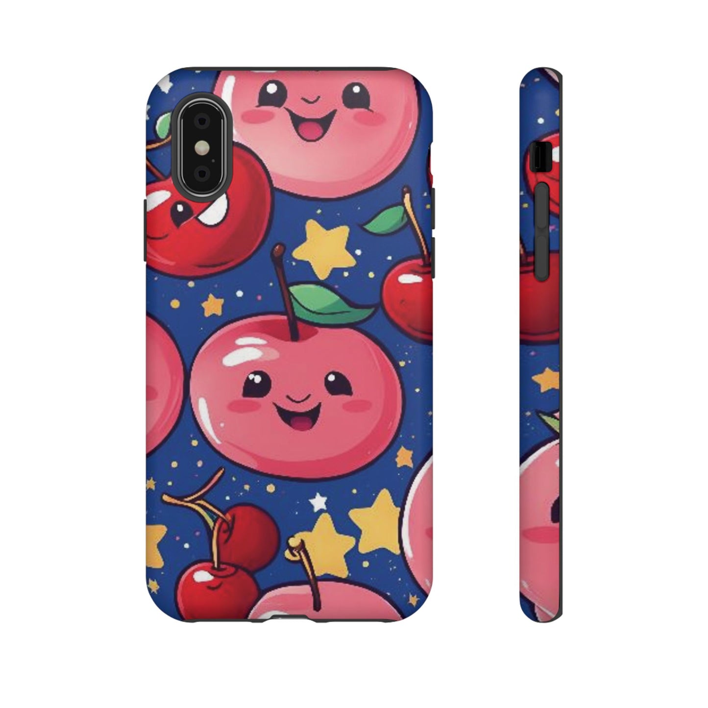 "Cute Cherry In The Sky" Phone Case, Tough Cases - iPhone, Samsung Galaxy, and Google Pixel