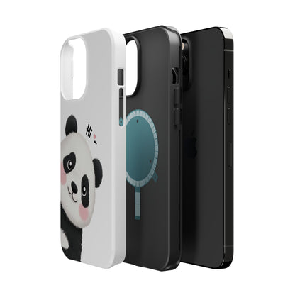 "Cute Panda" Magnetic Phone Cases for iPhones