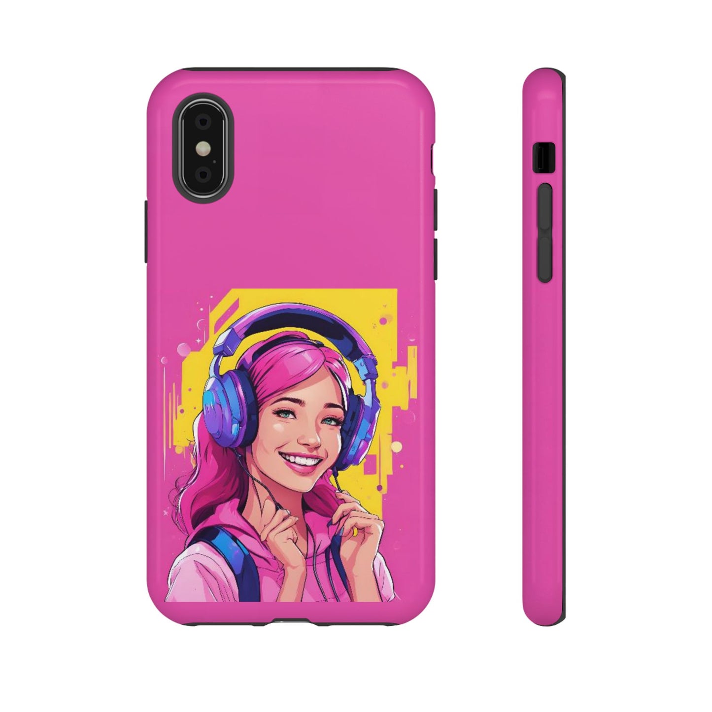 "Gamer Girl" Pink Phone Case – Stylish & Ultra-Durable!Toug Cases. iPhone, Samsung Galaxy, Google Pixel