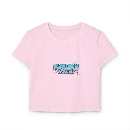 "Kawaii" Crop Top T-Shirt