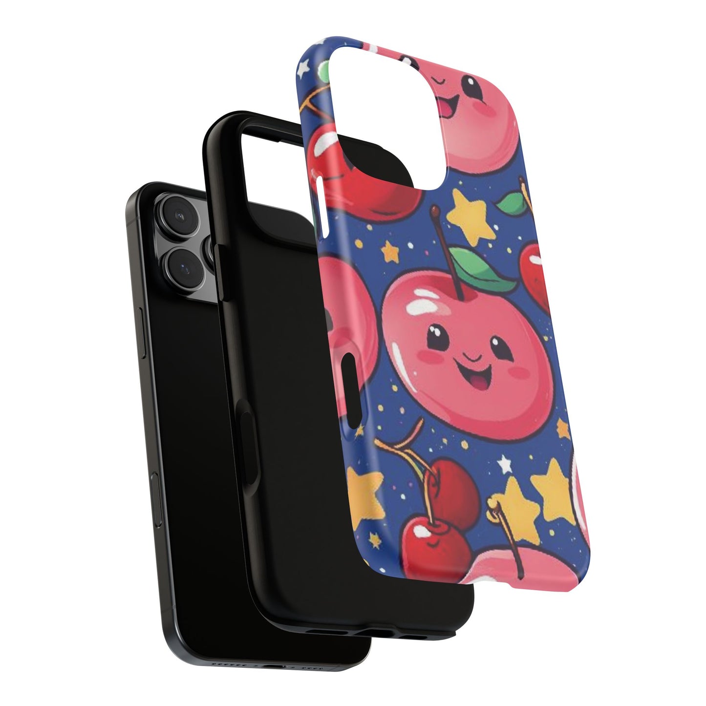 "Cute Cherry In The Sky" Phone Case, Tough Cases - iPhone, Samsung Galaxy, and Google Pixel