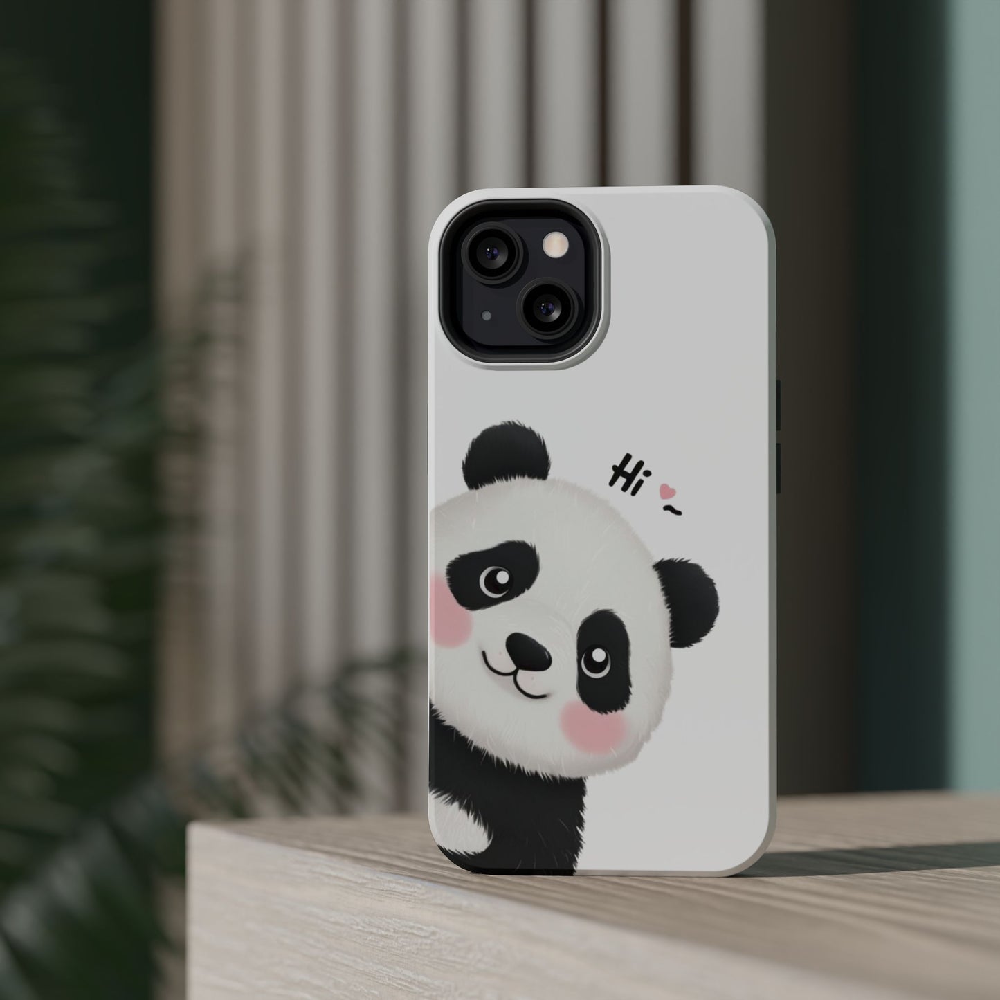 "Cute Panda" Magnetic Phone Cases for iPhones