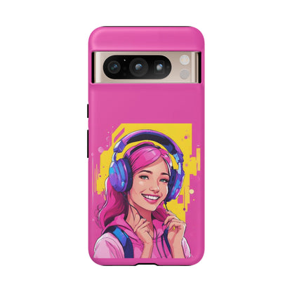 "Gamer Girl" Pink Phone Case – Stylish & Ultra-Durable!Toug Cases. iPhone, Samsung Galaxy, Google Pixel