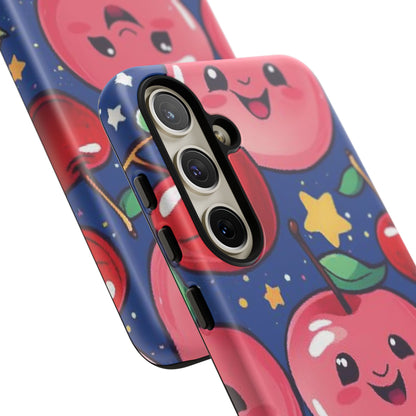 "Cute Cherry In The Sky" Phone Case, Tough Cases - iPhone, Samsung Galaxy, and Google Pixel