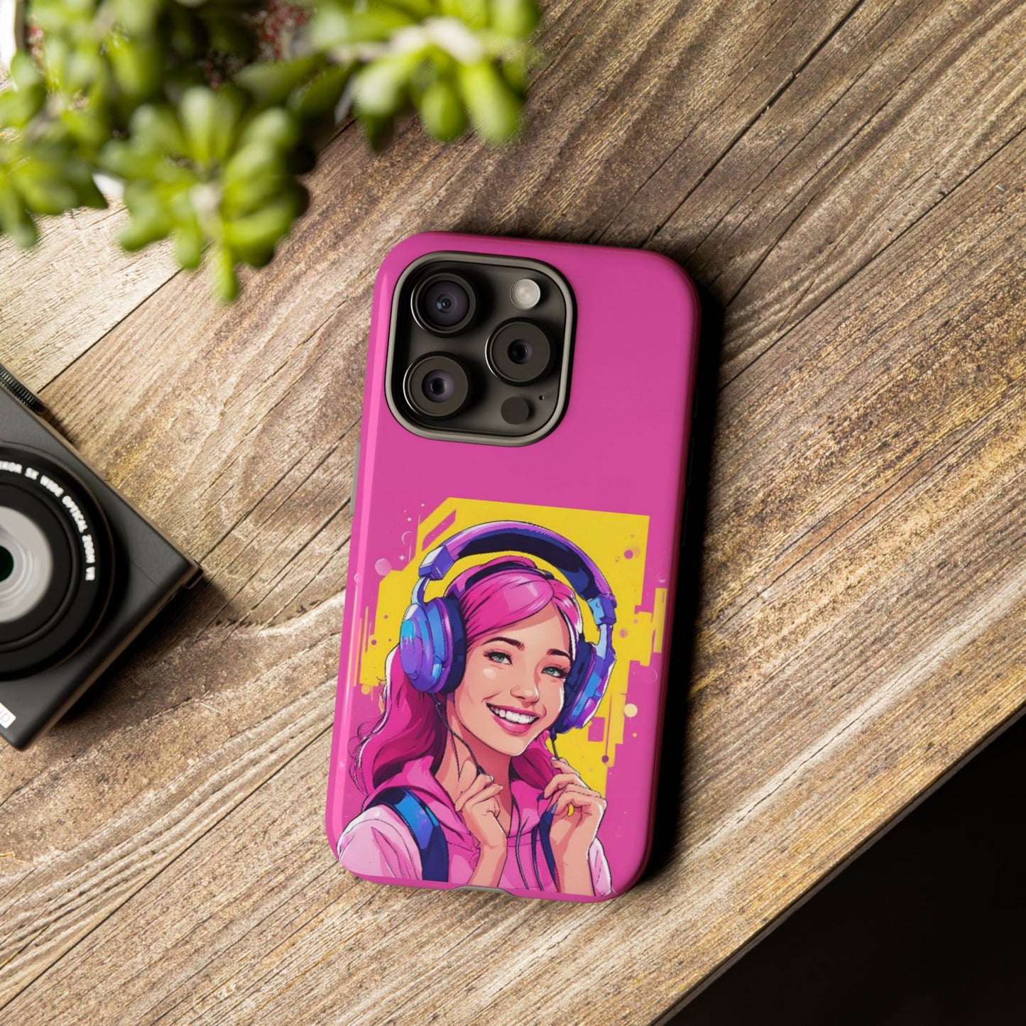 "Gamer Girl" Pink Phone Case – Stylish & Ultra-Durable!Toug Cases. iPhone, Samsung Galaxy, Google Pixel