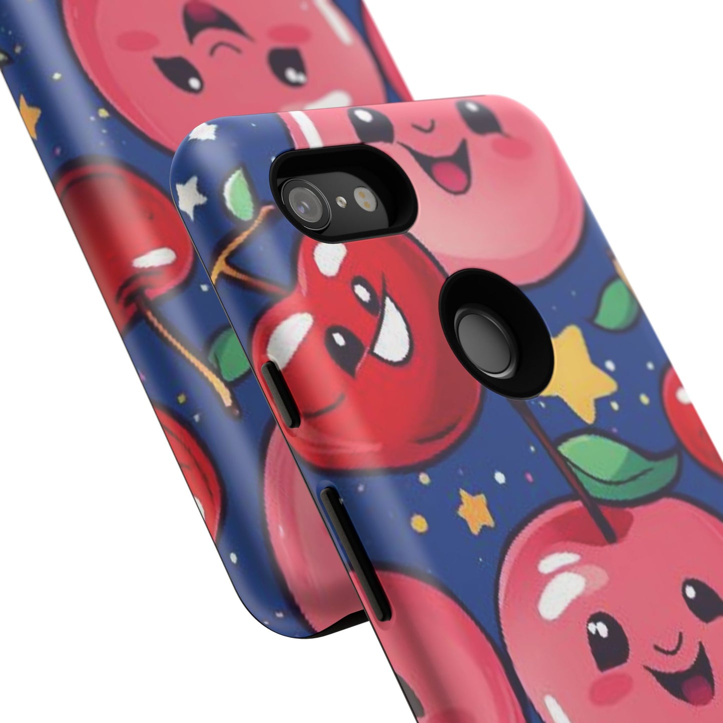 "Cute Cherry In The Sky" Phone Case, Tough Cases - iPhone, Samsung Galaxy, and Google Pixel