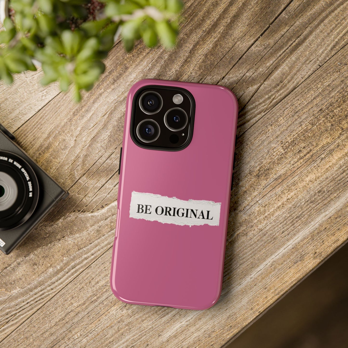 Be Original Tough iPhone Case - Stylish & Durable Protection