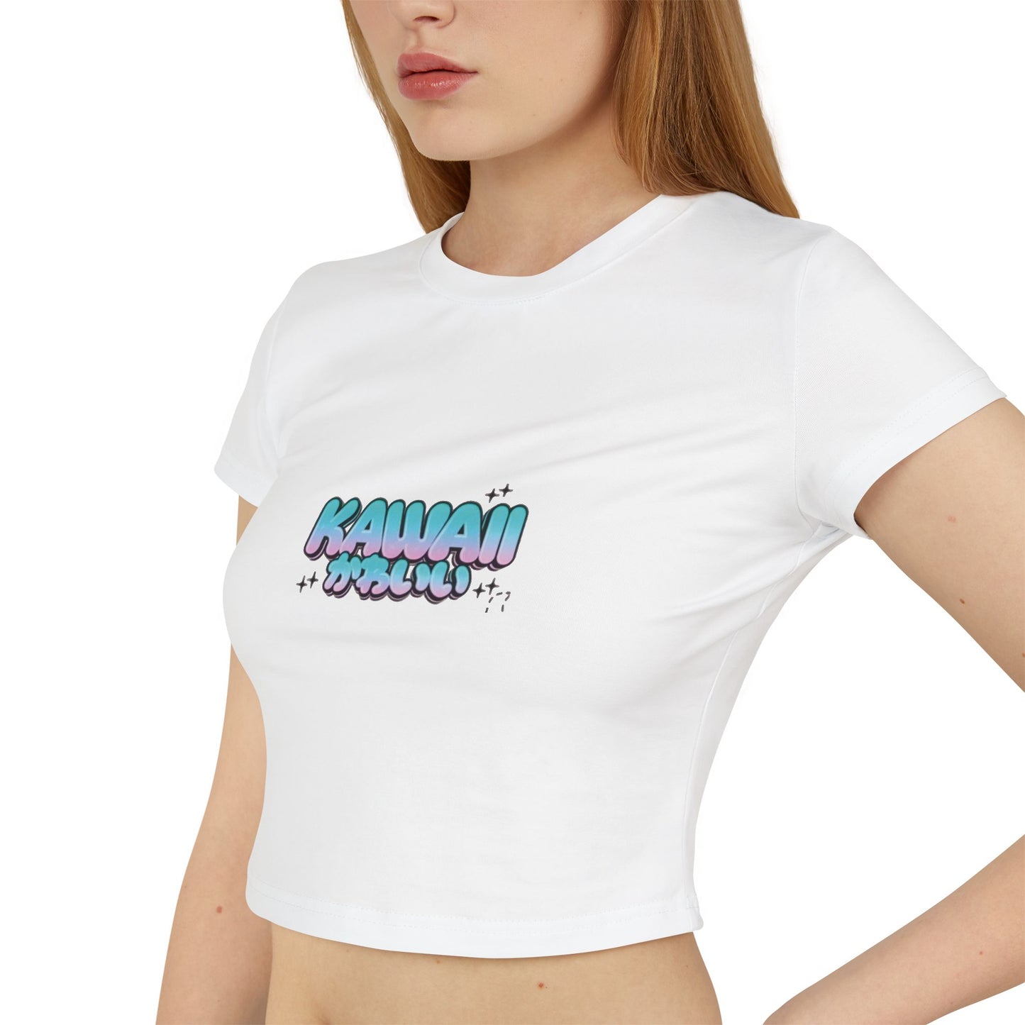 "Kawaii" Crop Top T-Shirt