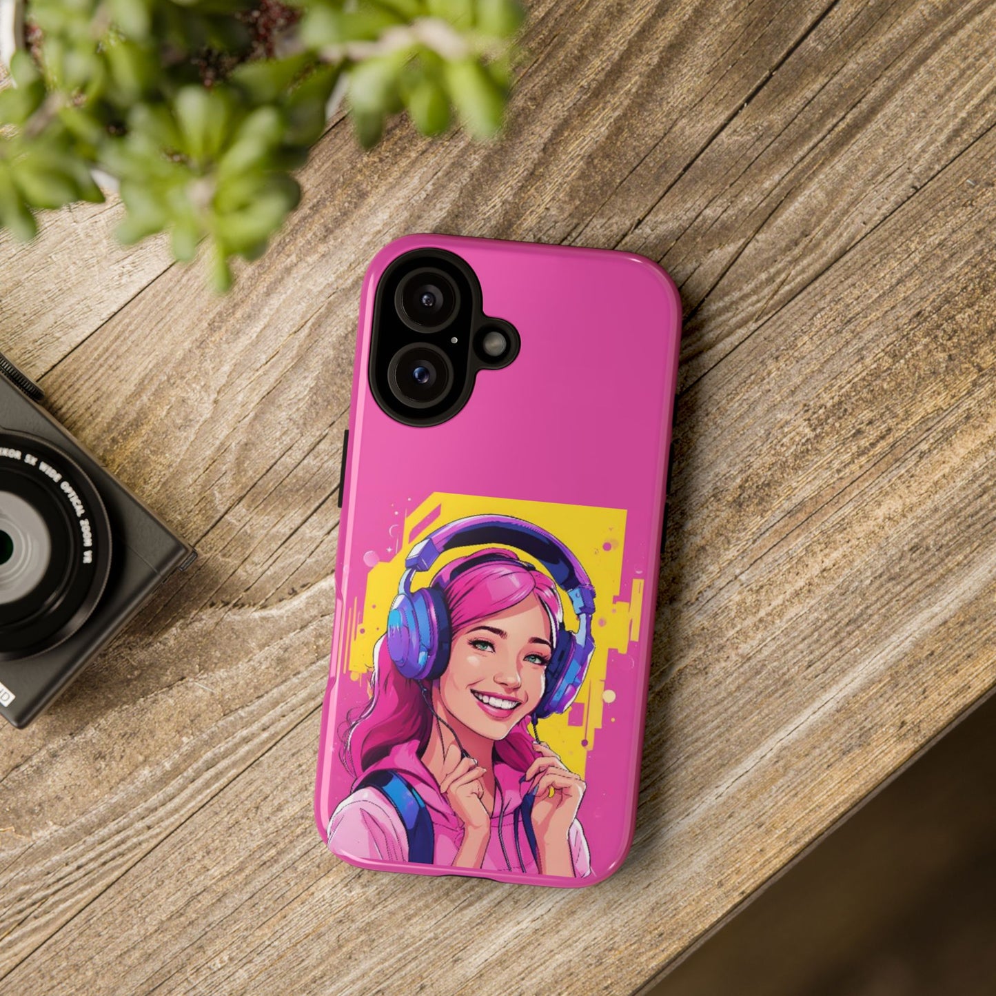 "Gamer Girl" Pink Phone Case – Stylish & Ultra-Durable!Toug Cases. iPhone, Samsung Galaxy, Google Pixel