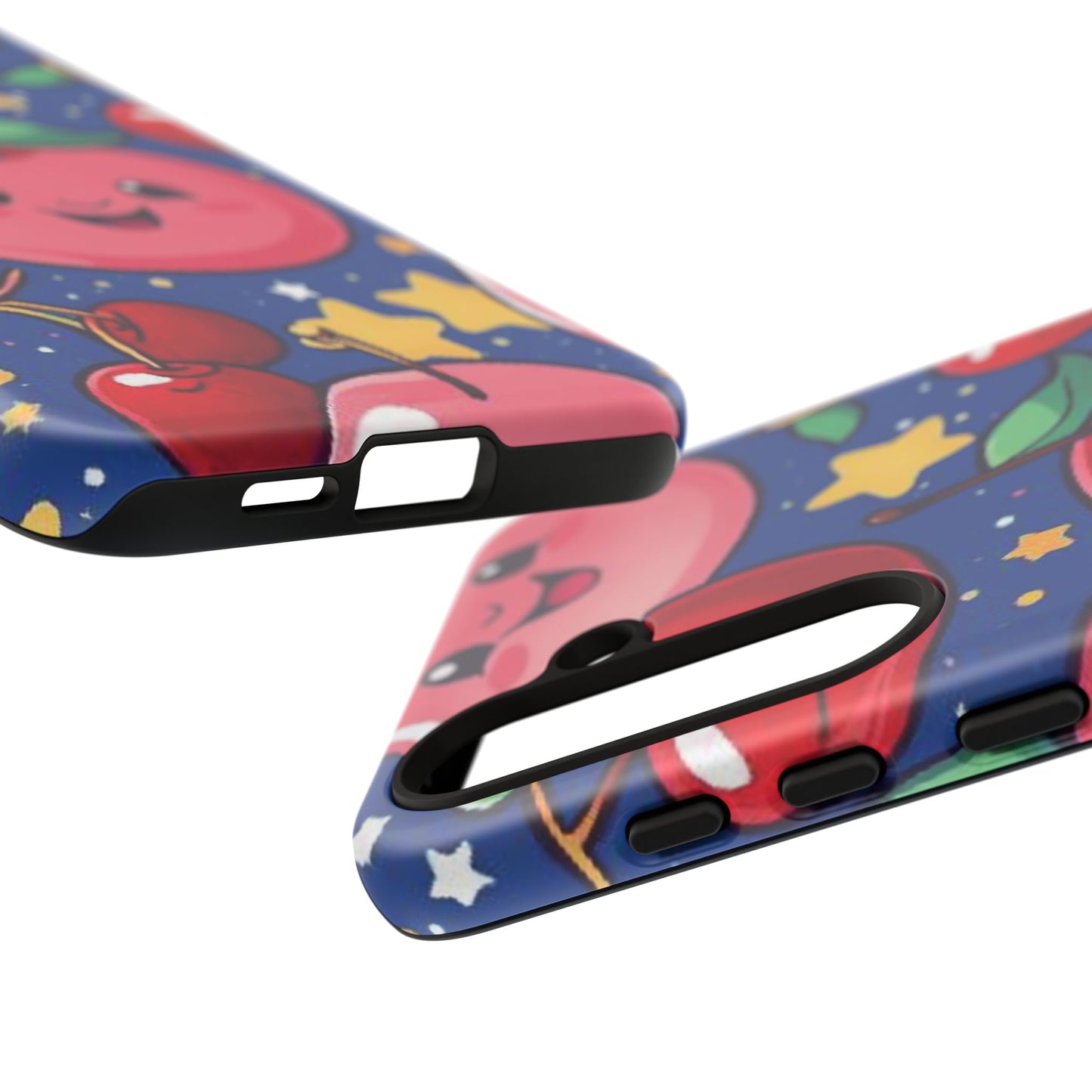 "Cute Cherry In The Sky" Phone Case, Tough Cases - iPhone, Samsung Galaxy, and Google Pixel