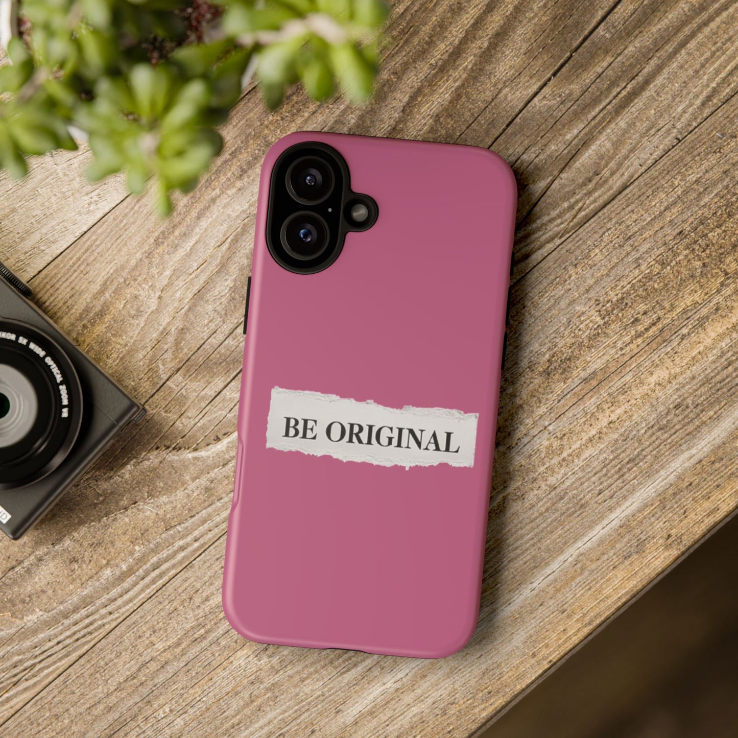 Be Original Tough iPhone Case - Stylish & Durable Protection